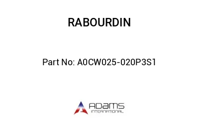 A0CW025-020P3S1