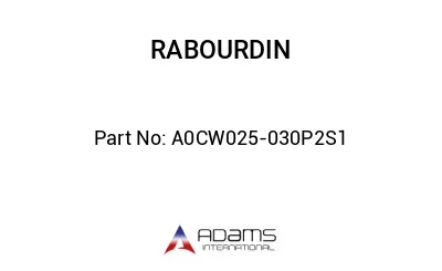 A0CW025-030P2S1