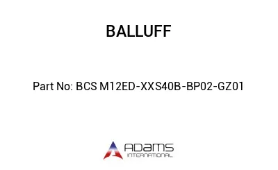 BCS M12ED-XXS40B-BP02-GZ01									