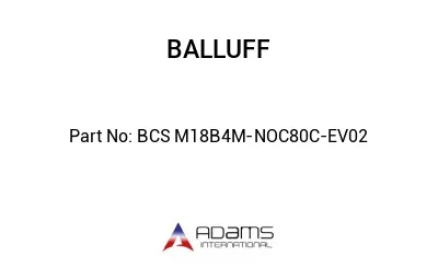 BCS M18B4M-NOC80C-EV02									