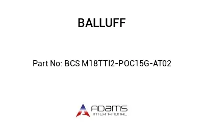 BCS M18TTI2-POC15G-AT02									