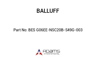 BES G06EE-NSC20B-S49G-003									