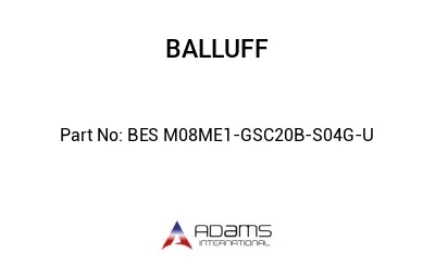 BES M08ME1-GSC20B-S04G-U									