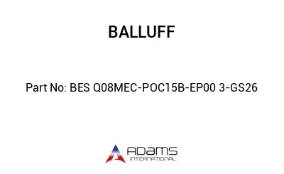 BES Q08MEC-POC15B-EP00	3-GS26								