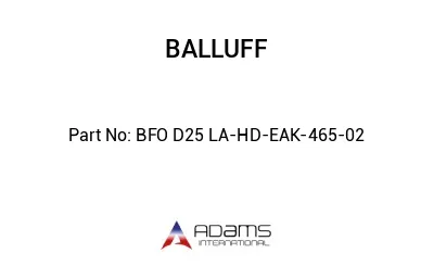 BFO D25 LA-HD-EAK-465-02									