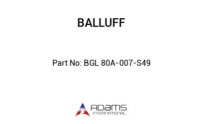 BGL 80A-007-S49									