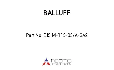 BIS M-115-03/A-SA2									