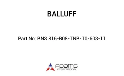 BNS 816-B08-TNB-10-603-11									