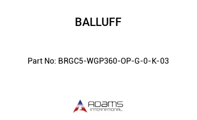 BRGC5-WGP360-OP-G-0-K-03									