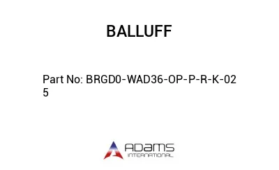 BRGD0-WAD36-OP-P-R-K-02	5								
